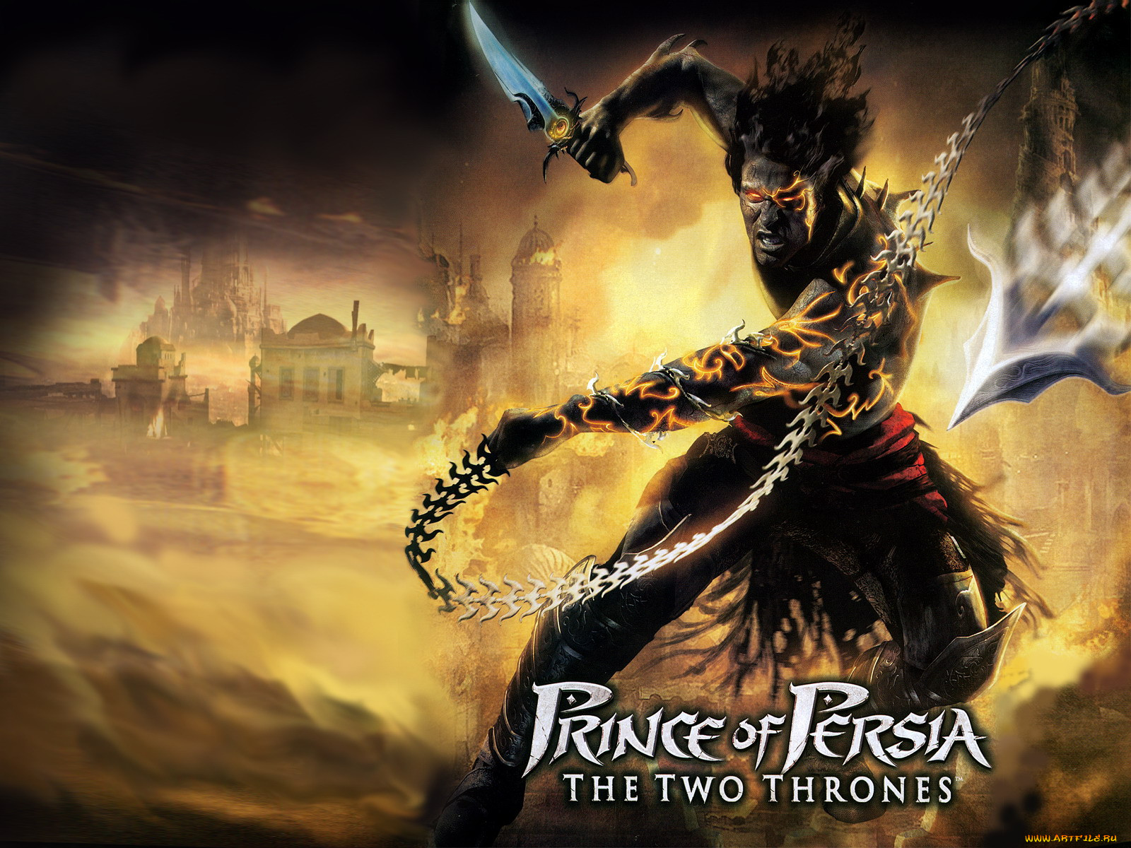 Обои Видео Игры Prince of Persia: The Two Thrones, обои для рабочего стола,  фотографии видео, игры, prince, of, persia, the, two, thrones Обои для  рабочего стола, скачать обои картинки заставки на рабочий